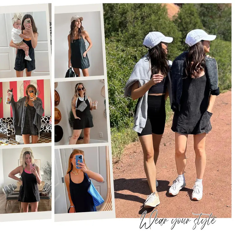 🎁Buy more, save more💥 Women's Summer Sleeveless Mini Dress